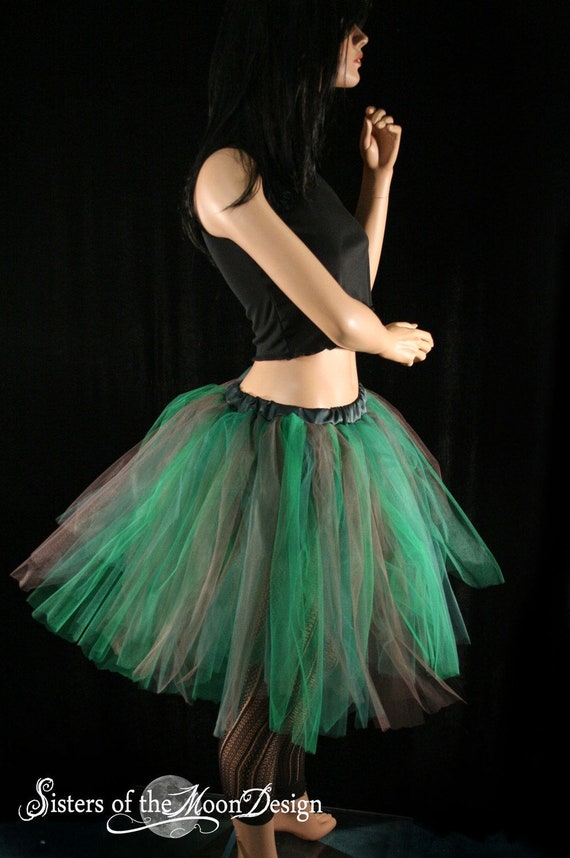 Forest green tulle skirt Outlet