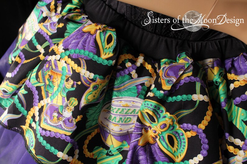 mardi gras tutu skirt