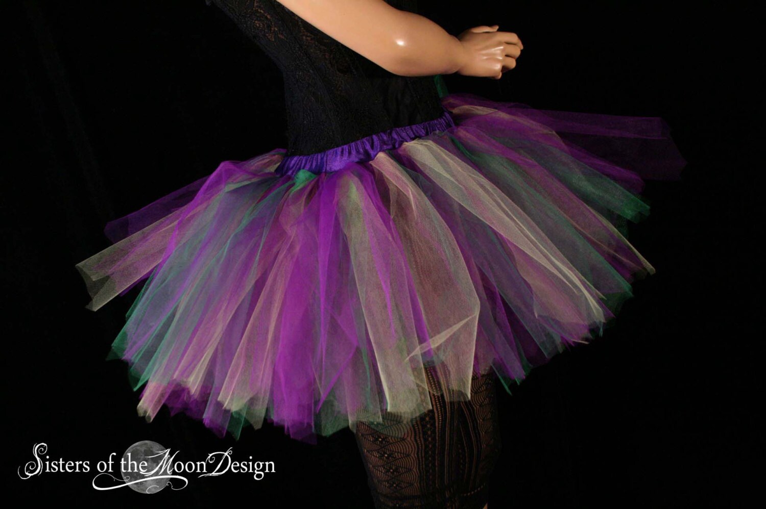 mardi gras streamer skirt