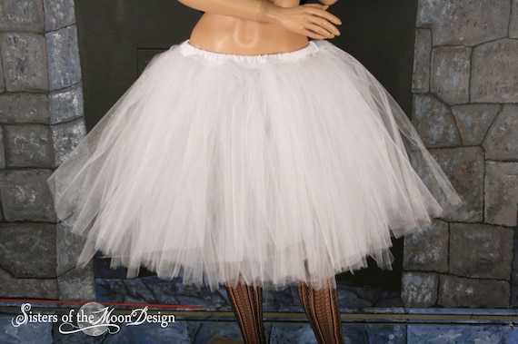High low tulle skirt clearance 80s