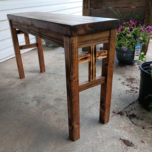 Rustic prayer altar