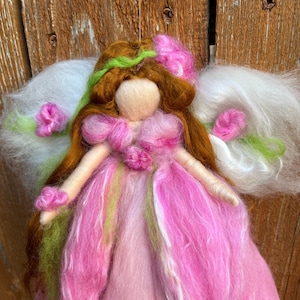Blissful, Joyful, Glorious Pink  Fairy-  by Rebecca Varon aka Nushkie inspired by Waldorf