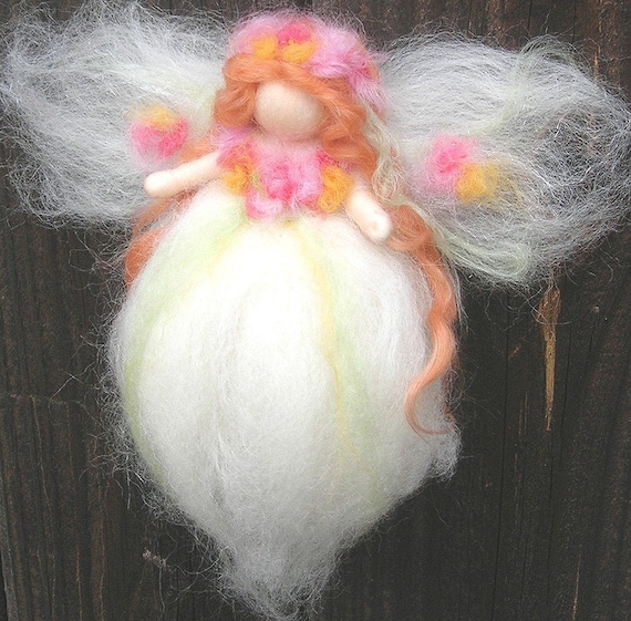 Needle Felted 8 Ethereal Garden Fairy Waldorf Inspired | Etsy