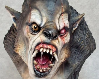 Casey Love Werewolf Translucent Resin Bust
