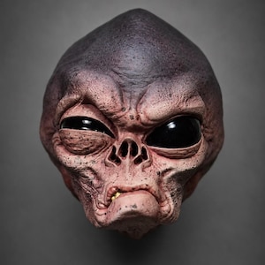 Andy Bergholtz Greylien Grey Alien Translucent Fully Painted and Finished Resin Magnet (Grey Version)