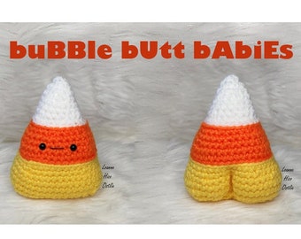 Candy Corn Crochet Pattern by Tabloach DIGITAL PDF Downloadable