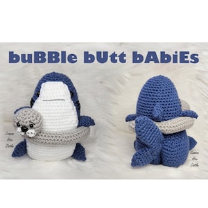 Shark Crochet Pattern by Tabloach DIGITAL PDF Downloadable