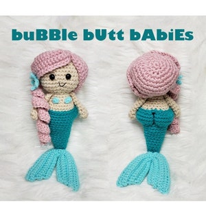 Mermaid Crochet Pattern by Tabloach DIGITAL PDF Downloadable