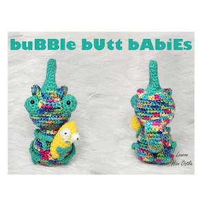 Chameleon Crochet Pattern by Tabloach DIGITAL PDF Downloadable