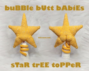 Star crochet pattern Christmas Tree Topper Crochet Star Holiday Decor Xmas Decor Star Ornament Amigurumi Pattern pdf tutorial