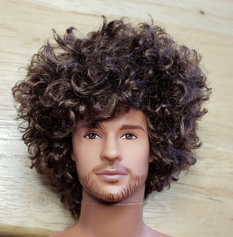 TABLOACH Custom WIG for your Male Ken doll 8985A Etsy