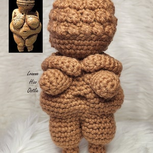 Venus of Willendorf Crochet Pattern Amigurumi Crochet Pattern PDF Instant Download image 5