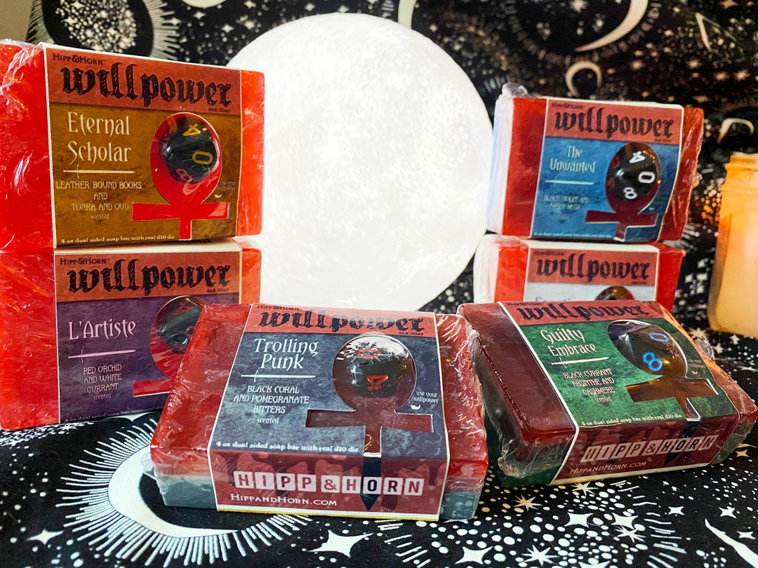 Willpower Soap Choose Your Archetype Geek Gift Gamer Vampire the