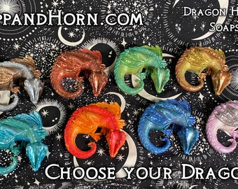 Dragon Heart Soap 3 oz with One(1) Mystery D20 Die Inside | Fantasy Soap | Dungeons and Dragons | Pathfinder | Surprise | Geek Gift | TTRPG