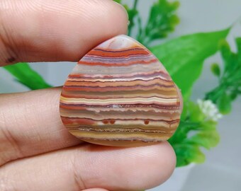Lace Agate Gemstone (25x23x5mm)