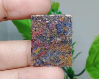 Opalized petrified wood native copper