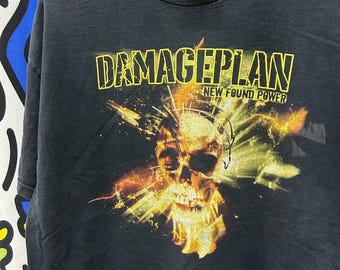 Vintage Y2K Damageplan Damage Plan Dimebag Darrell Supergroup
