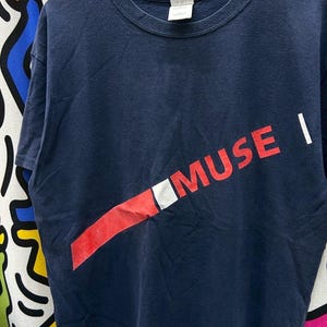 Vintage 2000s Muse Band Tshirt Size L - Etsy
