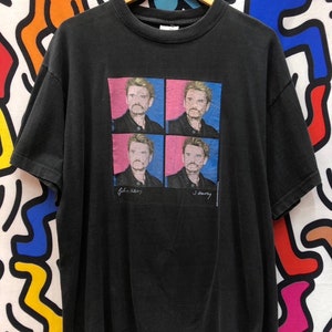 Vintage 2000 Johnny Hallyday Tshirt Größe XL