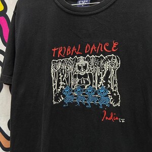 Vintage 90s Dance Art tshirt size XL