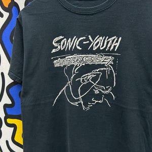 Vintage 2000s Sonic Youth Band tshirt size M