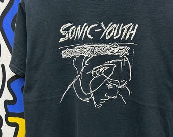 ヴィンテージ ソニック・ユース ジェーン・バーキン リンガーTシャツ