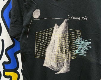 Vintage 2000s Sigur Ros tshirt size XS