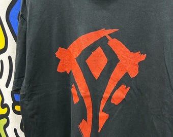 Vintage 2000s World of Warcraft tshirt size XL