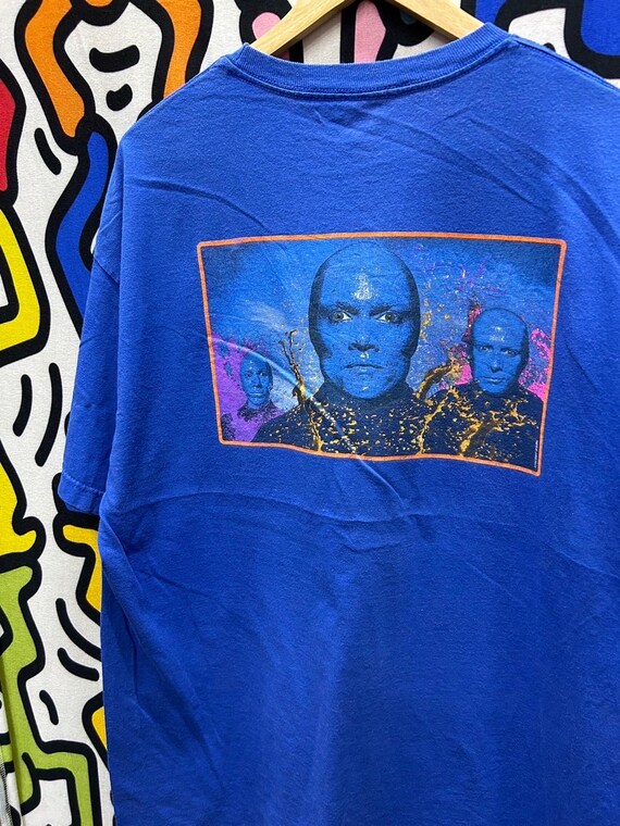 Vintage 2000s Blue Man Group Band Tshirt Size XL - Etsy Israel
