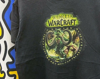 Vintage 2000s World of Warcraft tshirt size M