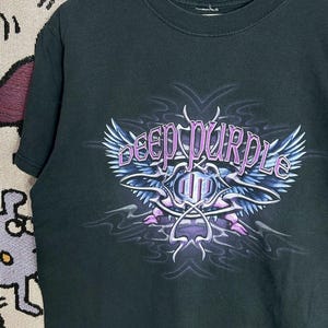 Vintage Deep Purple Tshirt - Etsy