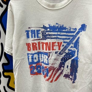 Vintage 2001 Britney Spears tshirt size S
