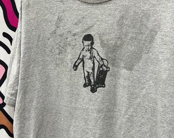 Vintage 2000s Etnies Skateboard Pro Serie tshirt size XL