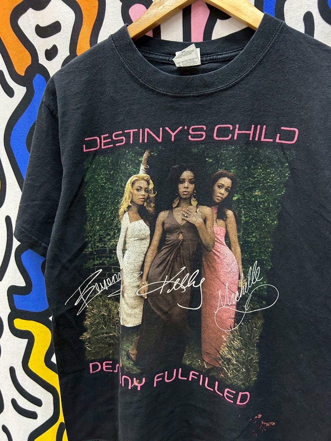 2005年製ヴィンテージ デスティニーズ・チャイルド Tシャツ サイズM 