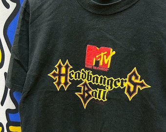 ヴィンテージ 1991 MTV ヘッドバンガーズ ボール Tシャツ サイズ L