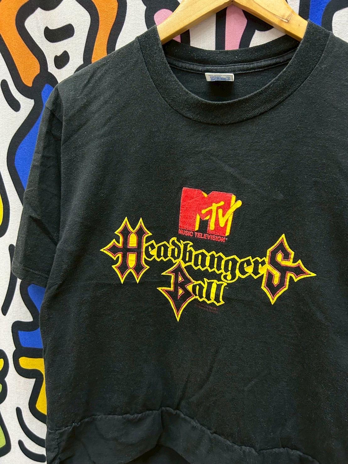 Vintage 1991 MTV Headbangers Ball Tshirt Size L - Etsy Israel
