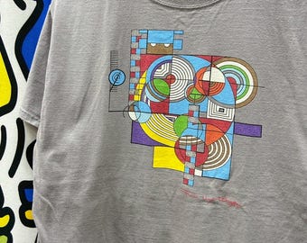 Vintage 2000s Frank Lloyd Wright Art Tshirt Size M - Etsy Israel