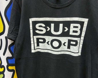 Vintage Sub Pop No Comment T-shirt - Etsy