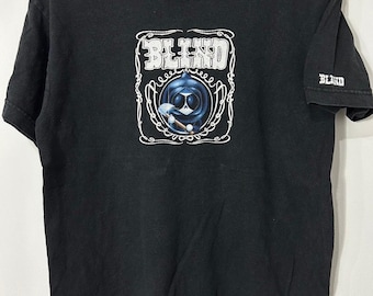 Vintage Blind Skateboard tshirt size S