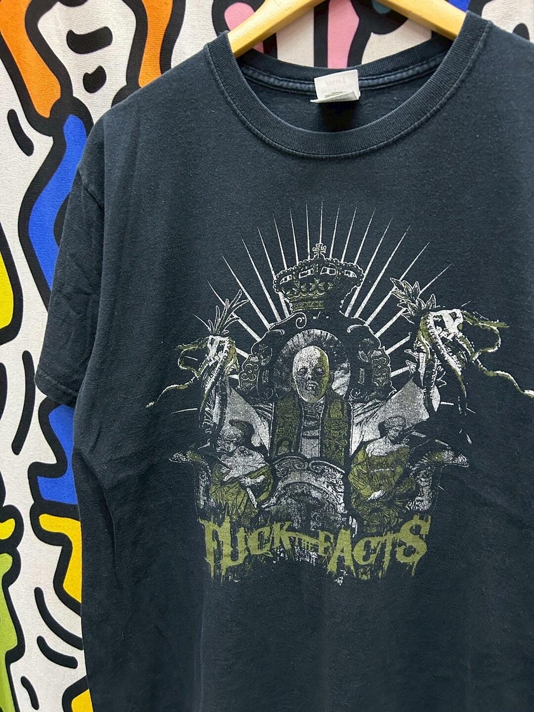 Vintage 2000s Fuck the Facts Band Tshirt Size L - Etsy