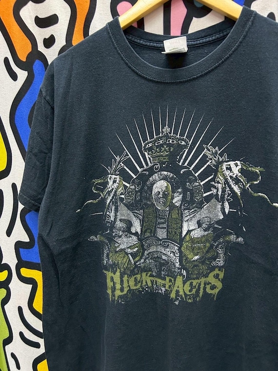 Vintage 2000s Fuck the Facts Band Tshirt Size L - Etsy Vintage 2000s Fuck the Facts Band Tshirt Size L - Etsy