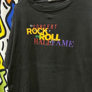 Vintage 90s Rock and Roll Hall Of Fame tshirt size XL