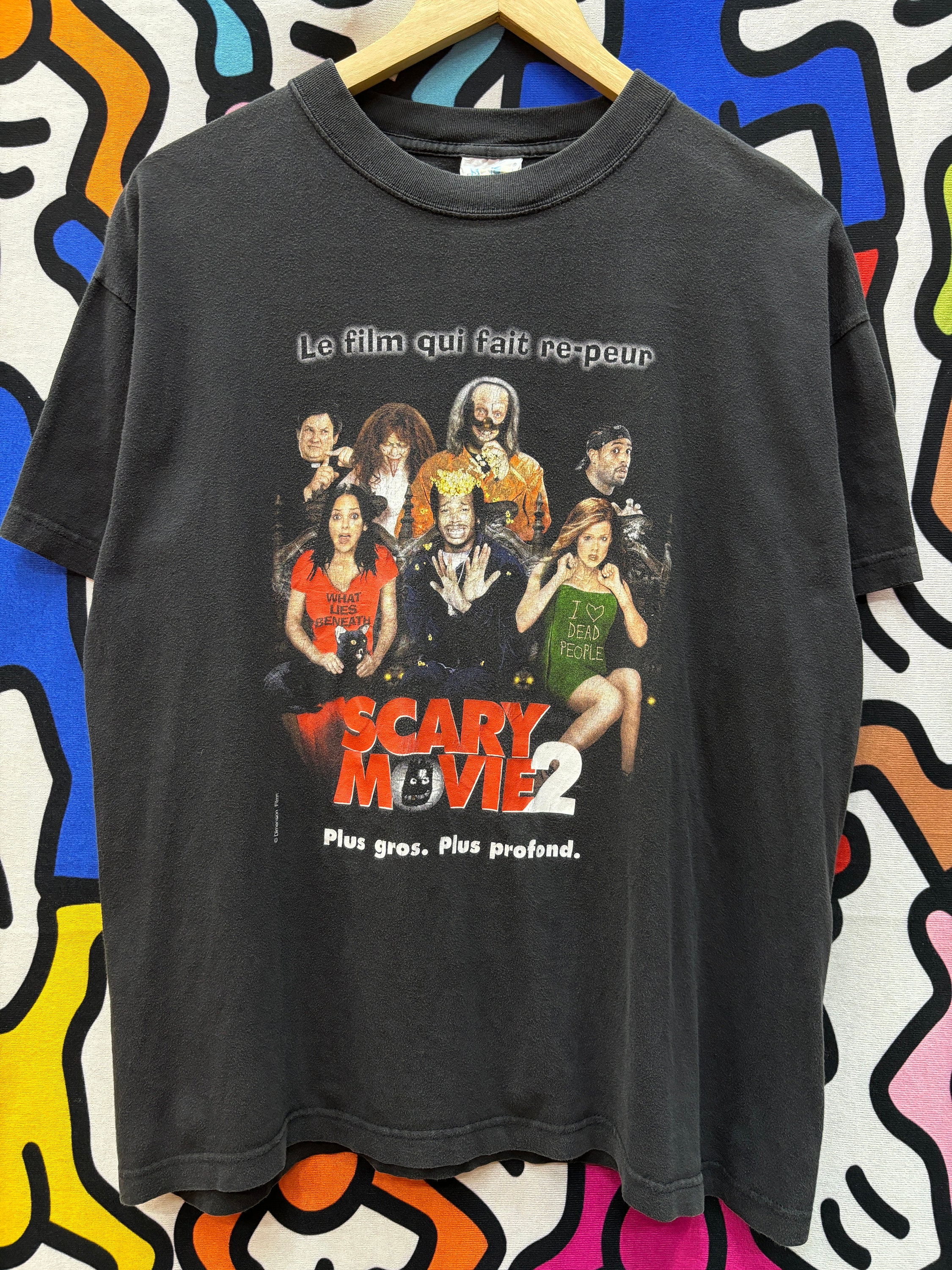 Vintage 2001 Scary Movie 2 Tshirt Size L - Etsy