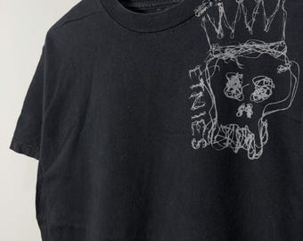 Vintage Etnies Skateboard-t-shirt uit de jaren 2000, maat M