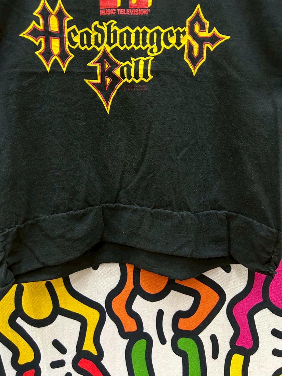 ヴィンテージ 1991 MTV ヘッドバンガーズ ボール Tシャツ サイズ L