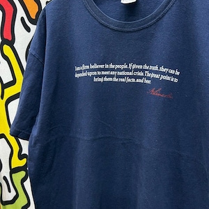 Vintage 2000s Abraham Lincoln tshirt size XL