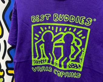 Vintage 2000s Keith Haring Art tshirt size M