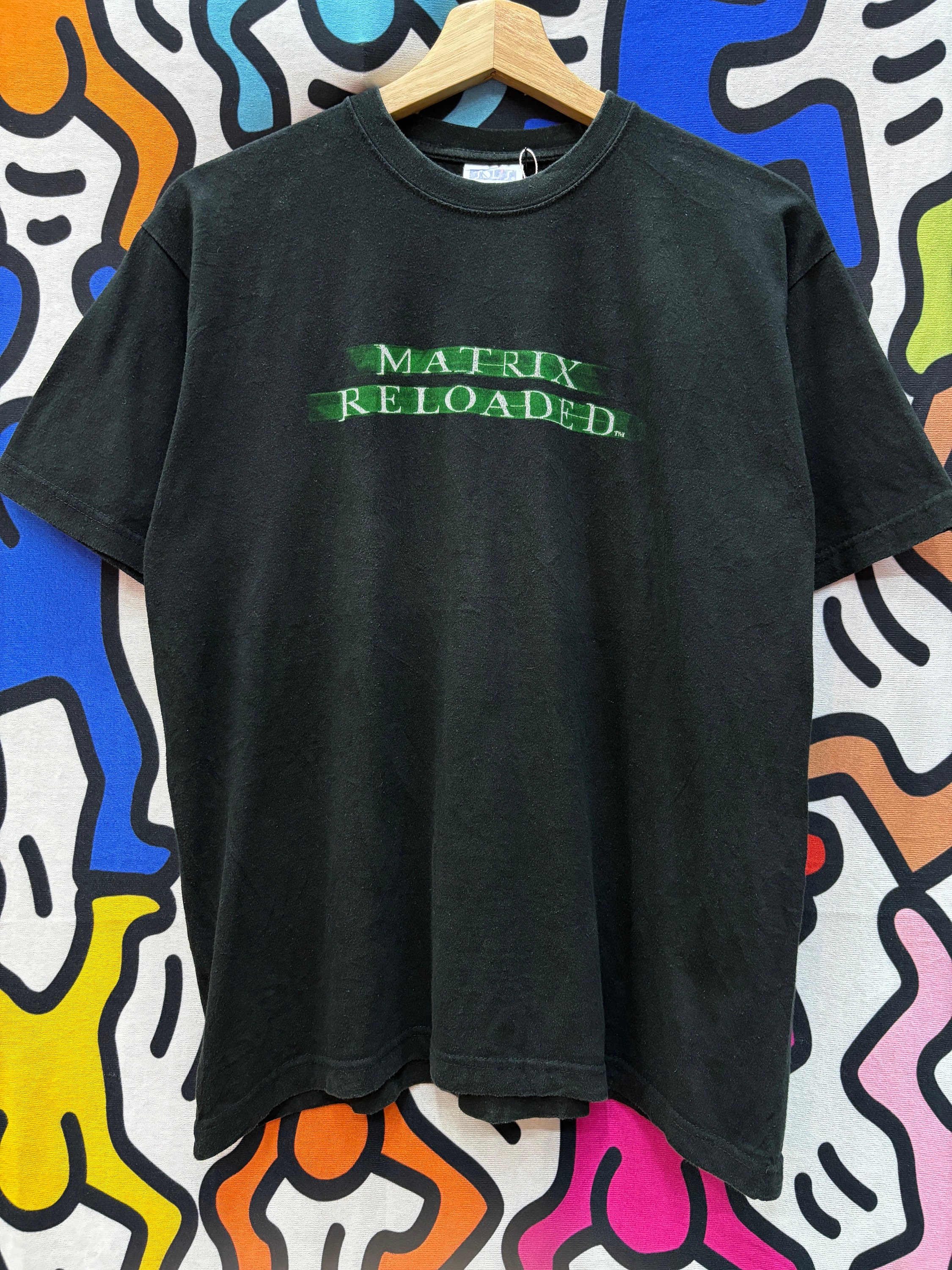 大人上品なおすすめコーデ Reloaded Matrix the 2003 Vintage Movie Etsy - M Size Tshirt トップス