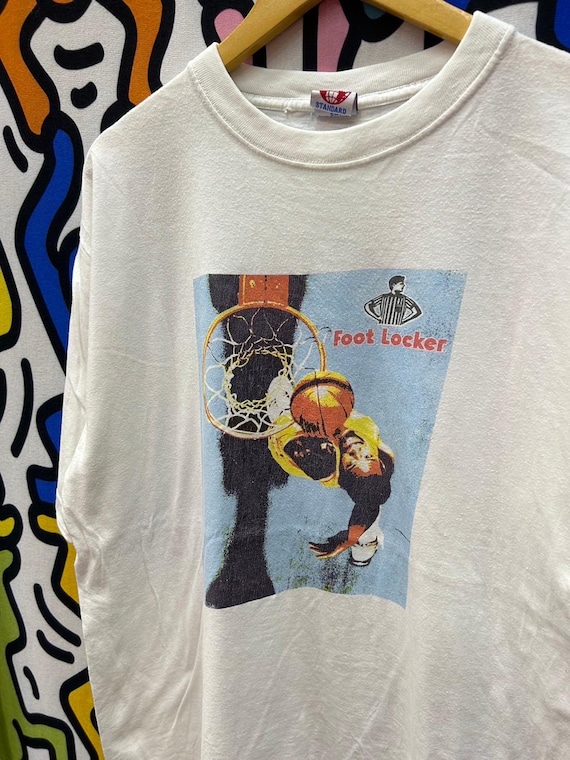 foot locker white t shirts