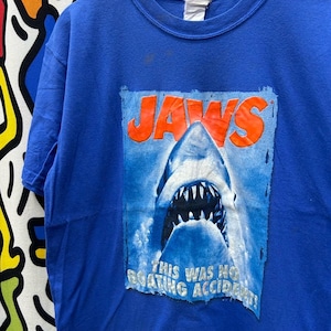 Vintage 2000s Jaws Movie tshirt size M